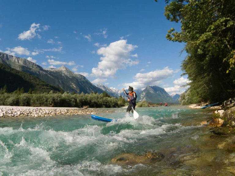 Soca SUP river trip